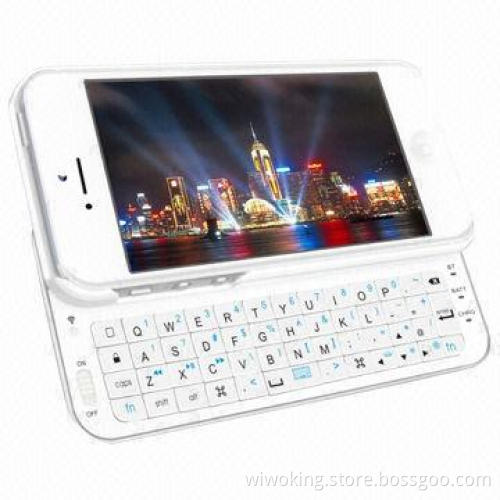 Slide-out Bluetooth Keyboard for iPhone 5/4/4S